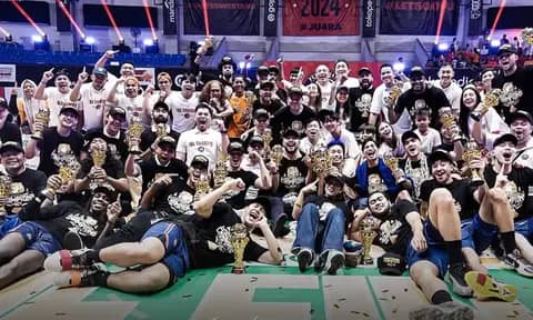 Kalahkan Satria Muda, Pelita Jaya Jakarta Raih Trofi IBL Pertama Sejak 2017