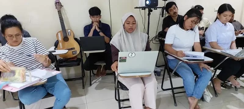 Membebaskan pikiran (Foto:PARBOABOA/P. Hasudungan Sirait)