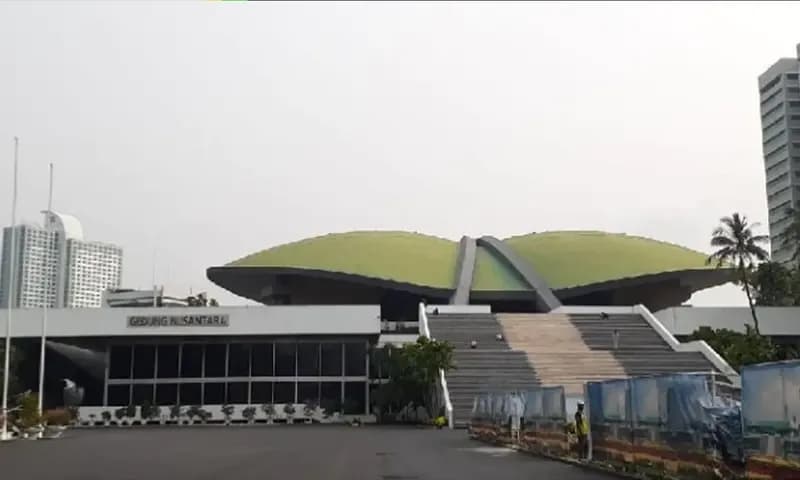 Ilustrasi Gedung DPR RI. (Foto: IG/@negriku)