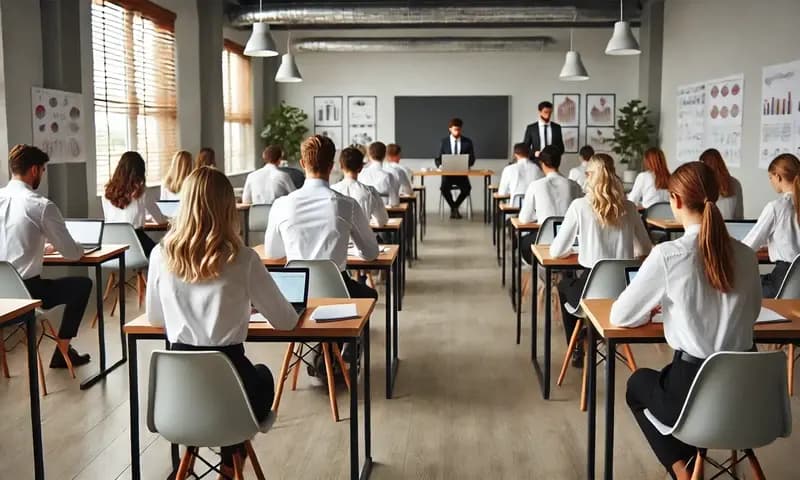 Ilustrasi Uji Kompetensi Peserta Pendidikan Profesi Guru (UKPPPG) atau PPG Piloting tahap 3. (Foto: PARBOABOA/Yohana)