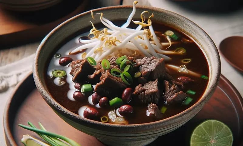 Rawon merupakan salah satu makanan tradisional Jawa Timur (Foto: PARBOABOA)