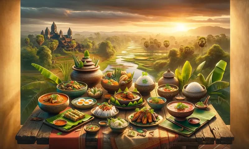 Makanan khas Kamboja (Foto: Parboaboa/Jesika)
