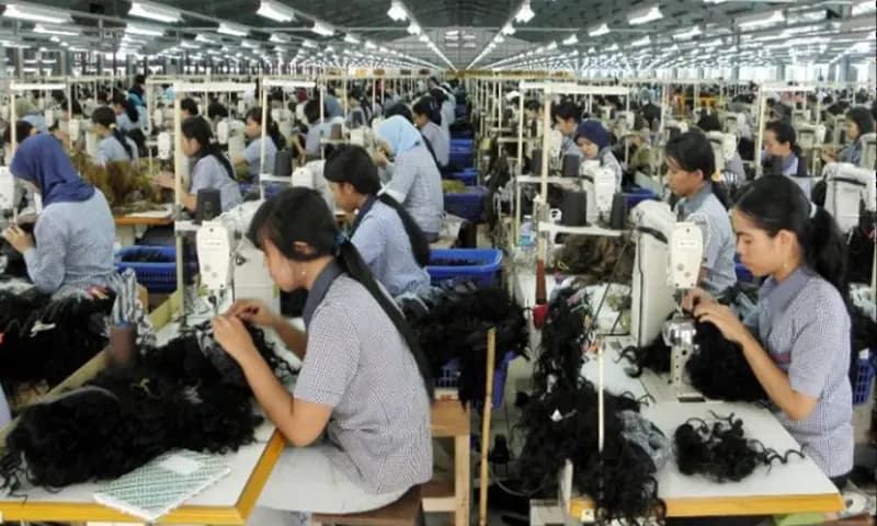 Industri padat karya. (Foto: Dok. MI)