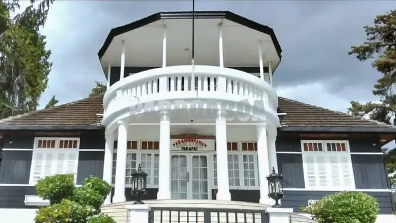 Rumah Pengasingan Soekarno di Parapat (Foto: Ris Taruli Aritonang/Parboaboa)