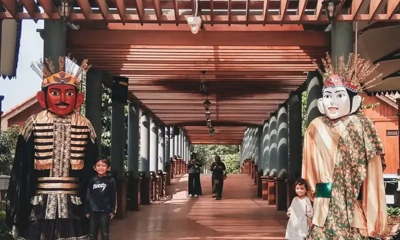 Perkampungan Budaya Betawi Setu Babakan, Selatan. (Foto: Instagram/@__emarahmawati)
